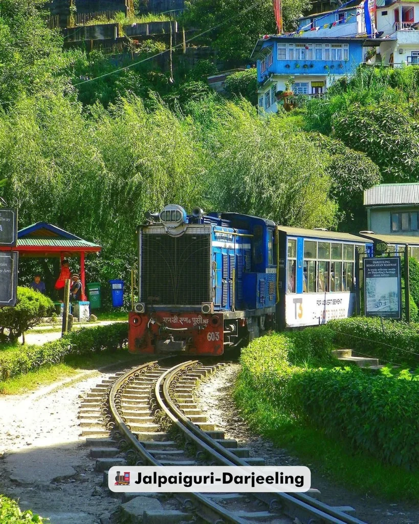 Jalpaiguri to Darjeeling Best Serene Train Journey