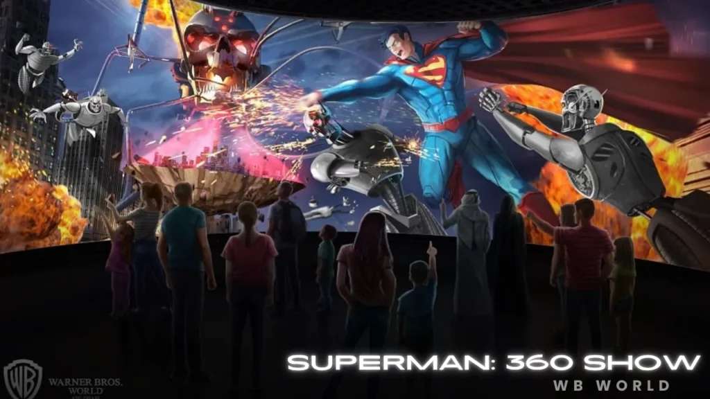 Superman 360 Show at WB World - Abu Dhabi